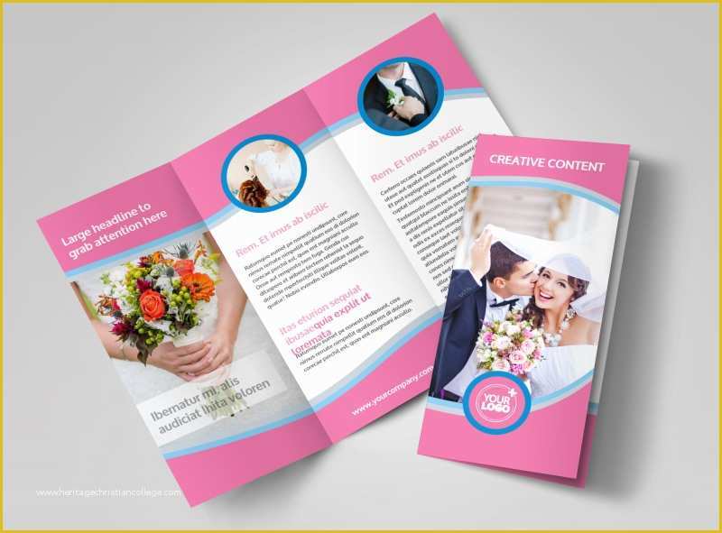  Free Tri Fold Wedding Brochure Templates Of 17 Wedding Brochure Designs 