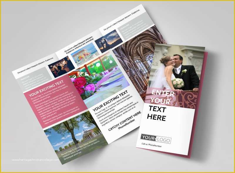 Free Tri Fold Wedding Brochure Templates Of Wedding Venue Brochure Template