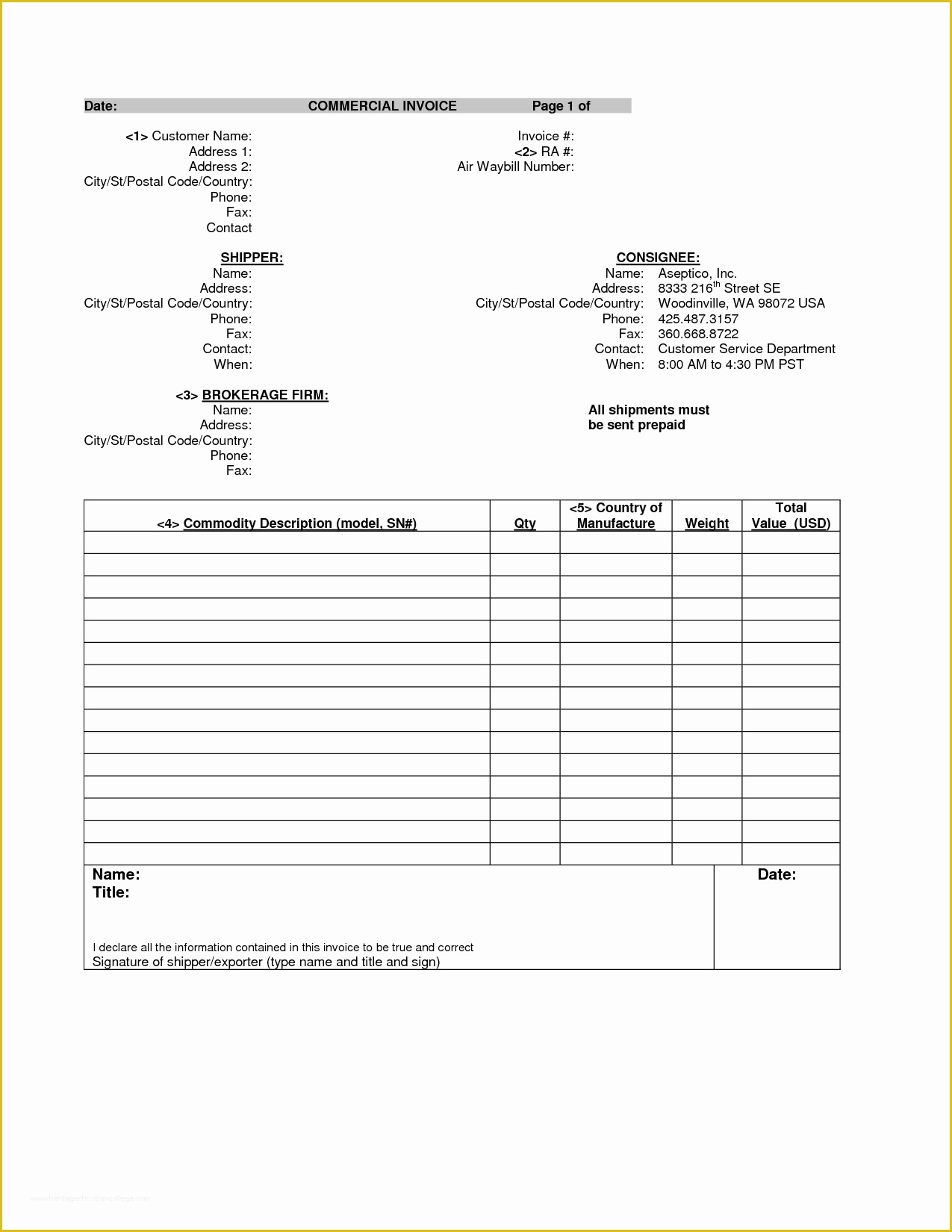 Free Trucking Invoices Templates Of 7 Best Of Shipping Invoice Template Trucking