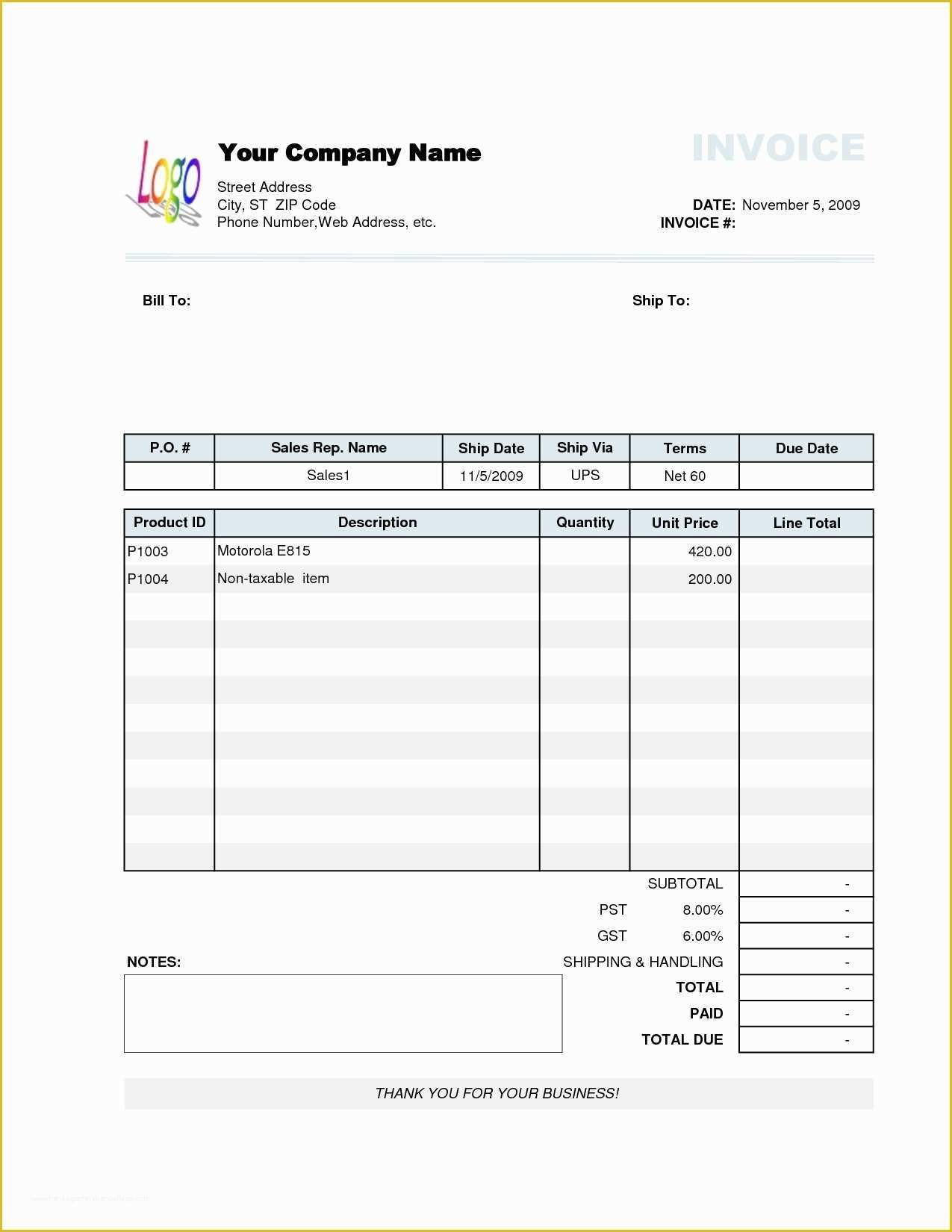 Free Trucking Invoices Templates Of Sample Shipping Invoice Invoice Template Ideas