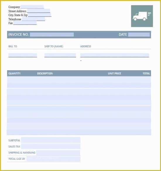 Free Trucking Invoices Templates Of Trucking Pany Invoice Template Freight Invoice Template