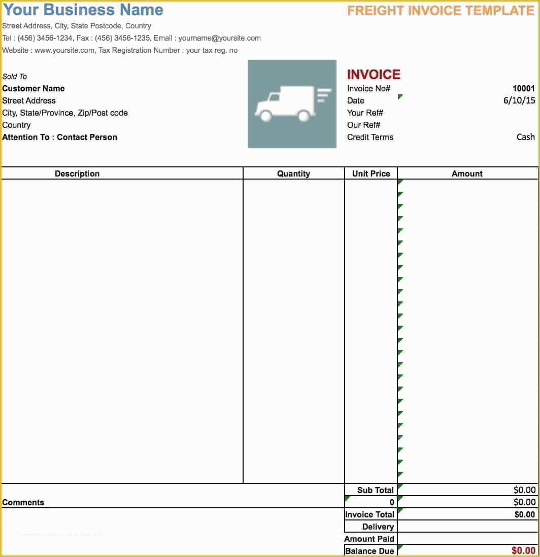 Free Trucking Invoices Templates Of Trucking Pany Invoice Template the Truth About Trucking