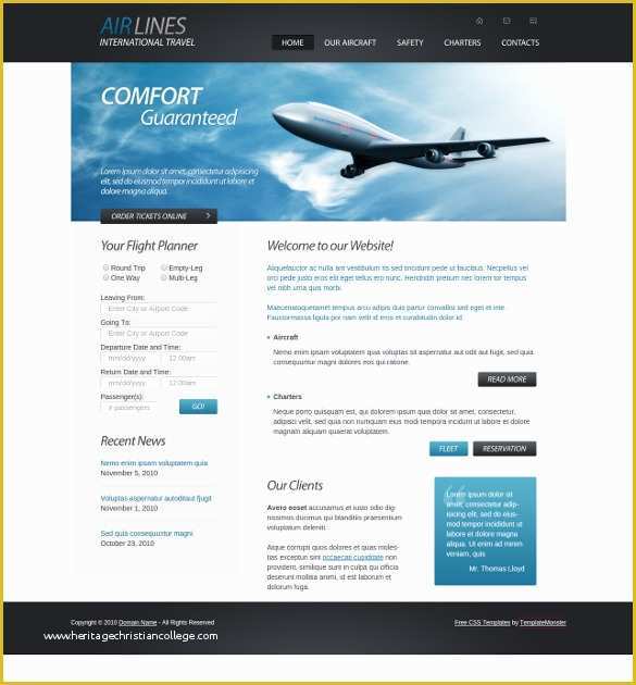 Free Trucking Website Templates Of 34 Transportation Website themes & Templates