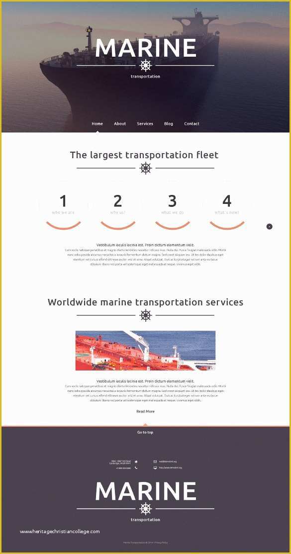 Free Trucking Website Templates Of 34 Transportation Website themes & Templates