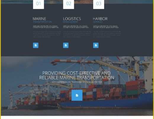 Free Trucking Website Templates Of 34 Transportation Website themes &amp; Templates