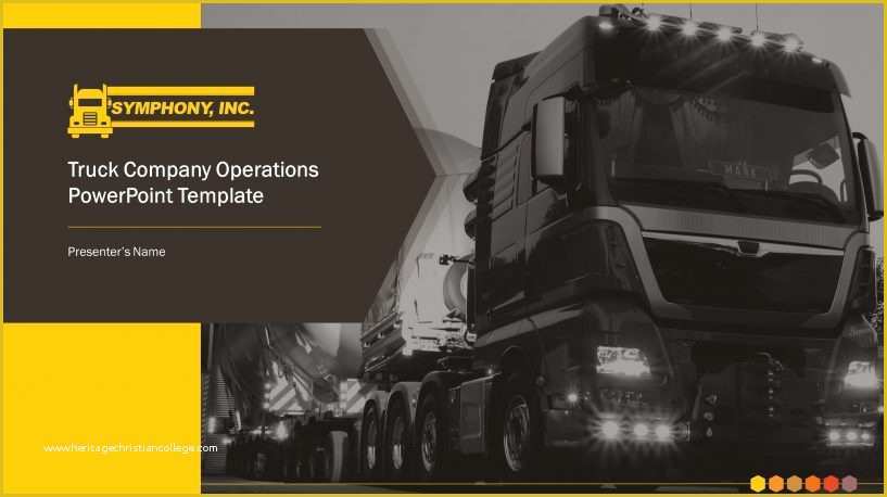 Free Trucking Website Templates Of Trucking Pany Premium Powerpoint Template – Slidestore