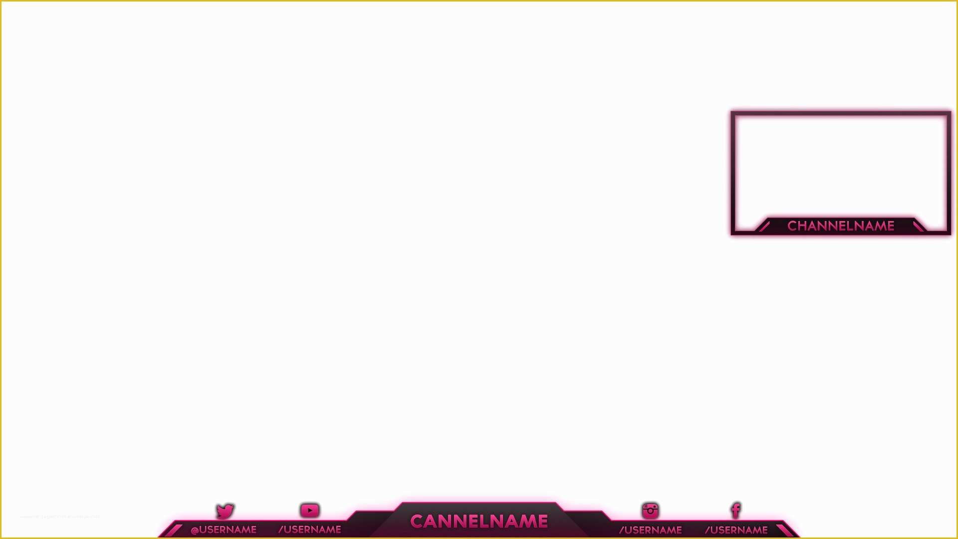 Free Twitch Overlay Template Of Example