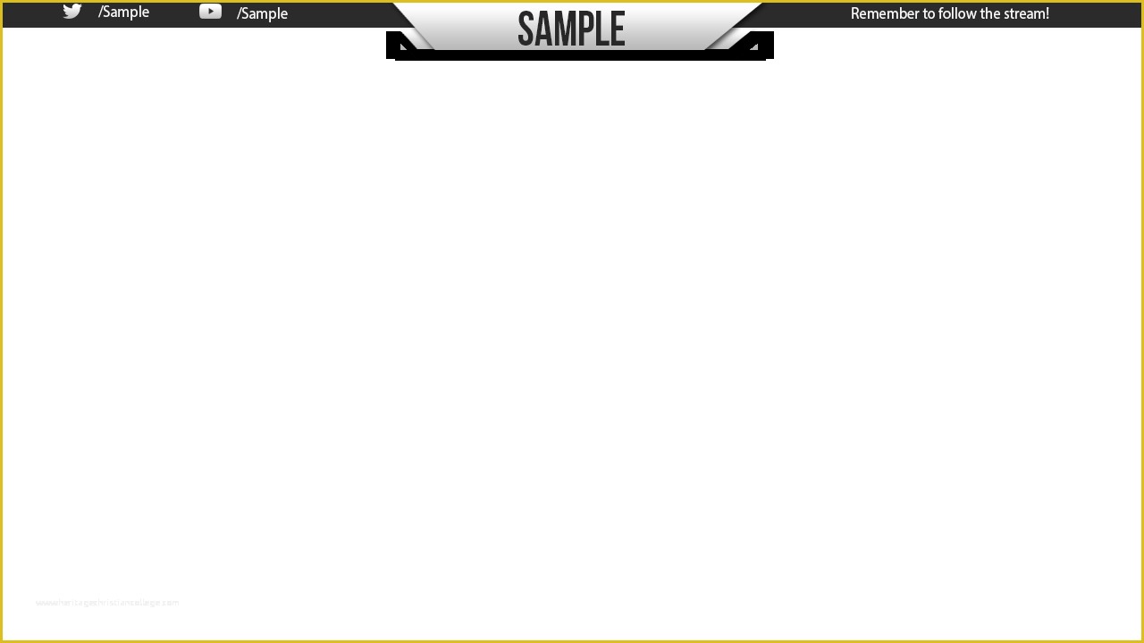 Free Twitch Overlay Template Of Free Template In HTML Twitch Overlay Nofacecam [colors