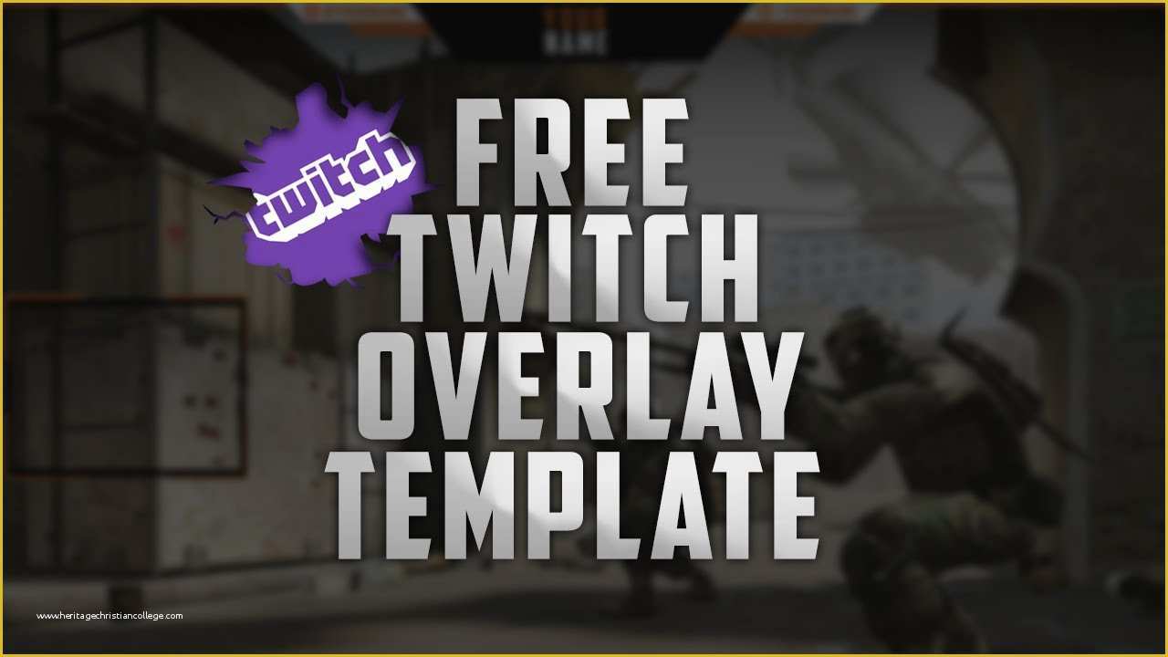 Free Twitch Overlay Template Of Free Twitch Overlay Template Editable