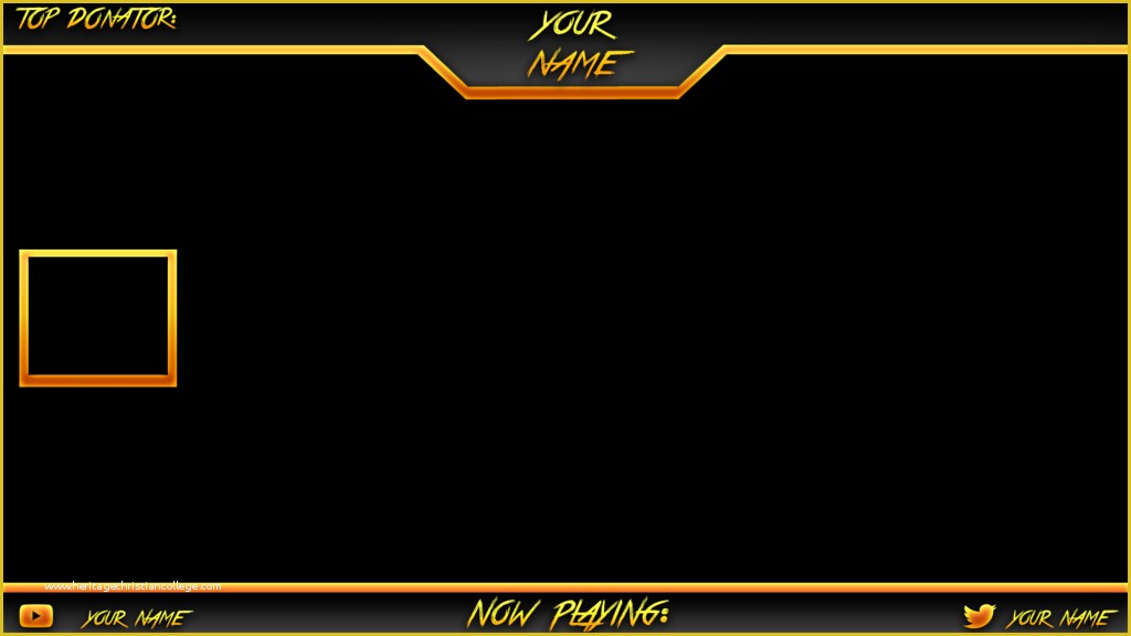 Free Twitch Overlay Template Of Overlay Template by Chunkydruffy On Deviantart