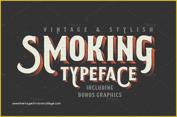 Free Typography Templates Of 35 Smoke Fonts Ttf Otf