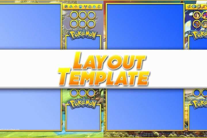 Free Typography Templates Of Free Templates Pokemon Layout Template