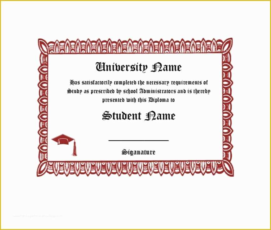 Free University Diploma Templates Of University Diploma Template Download Ad58d27b0c50