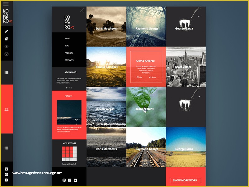 Free Ux Portfolio Template Of Hofmann Responsive Ui Kit Sketch Freebie Download Free