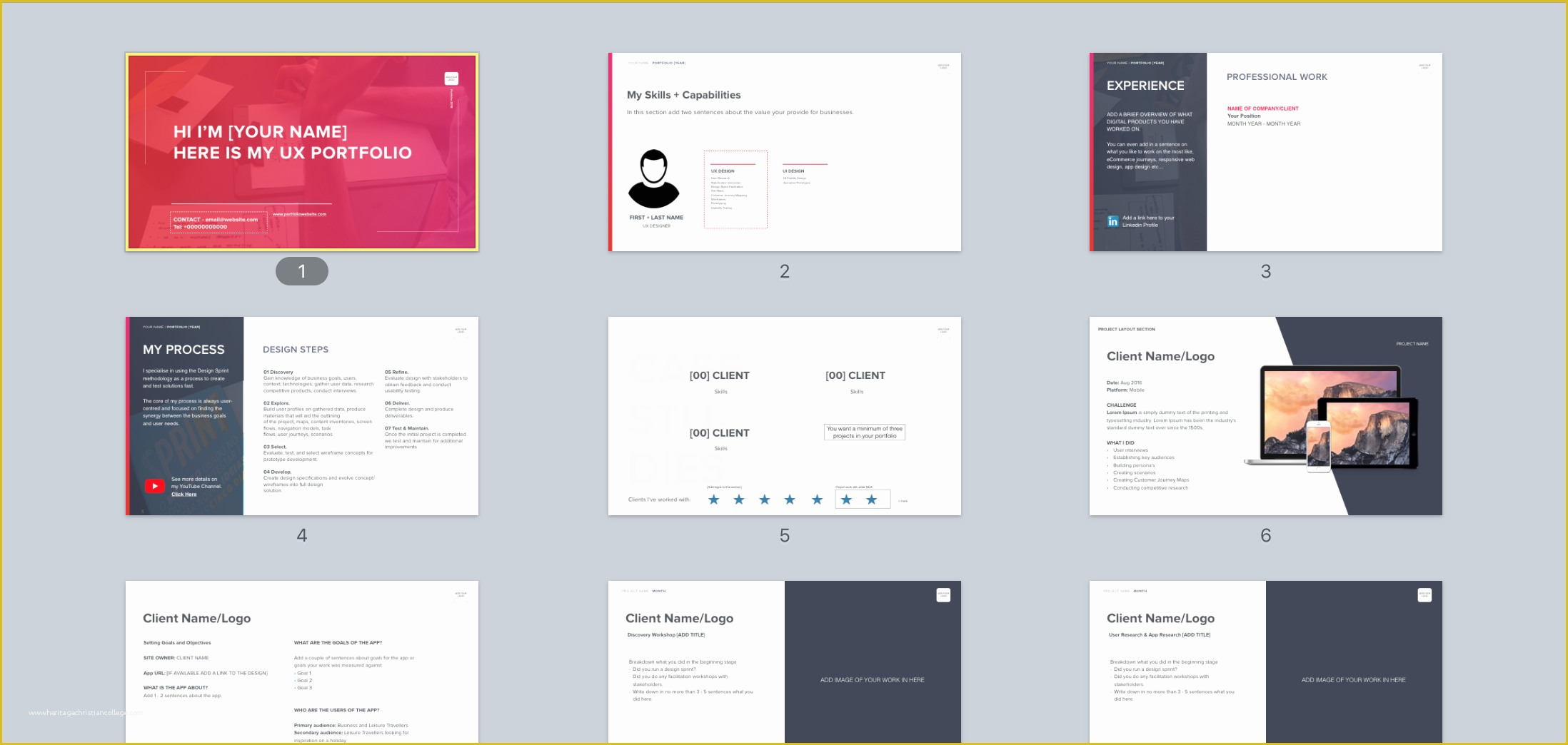 Free Ux Portfolio Template Of the Ultimate Ux Portfolio Template Laith Wallace Ux
