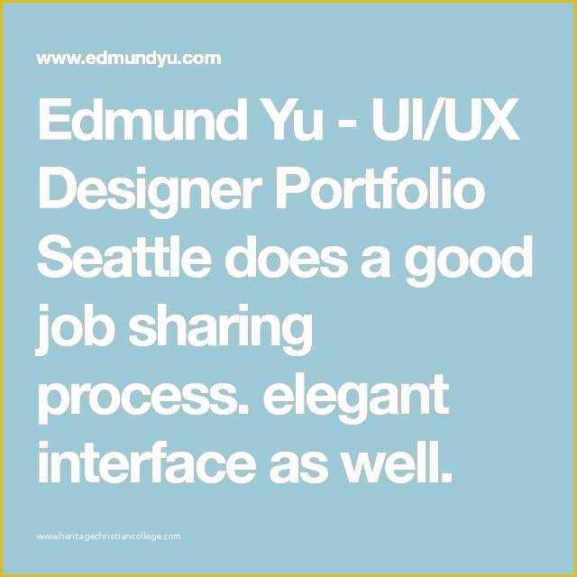 Free Ux Portfolio Template Of Ux Portfolio Template Great Portfolios Its All About the