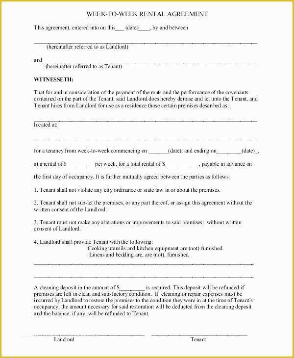Free Vacation Rental Agreement Template Of Equipment Lease Agreement Template Elegant Condo Rental