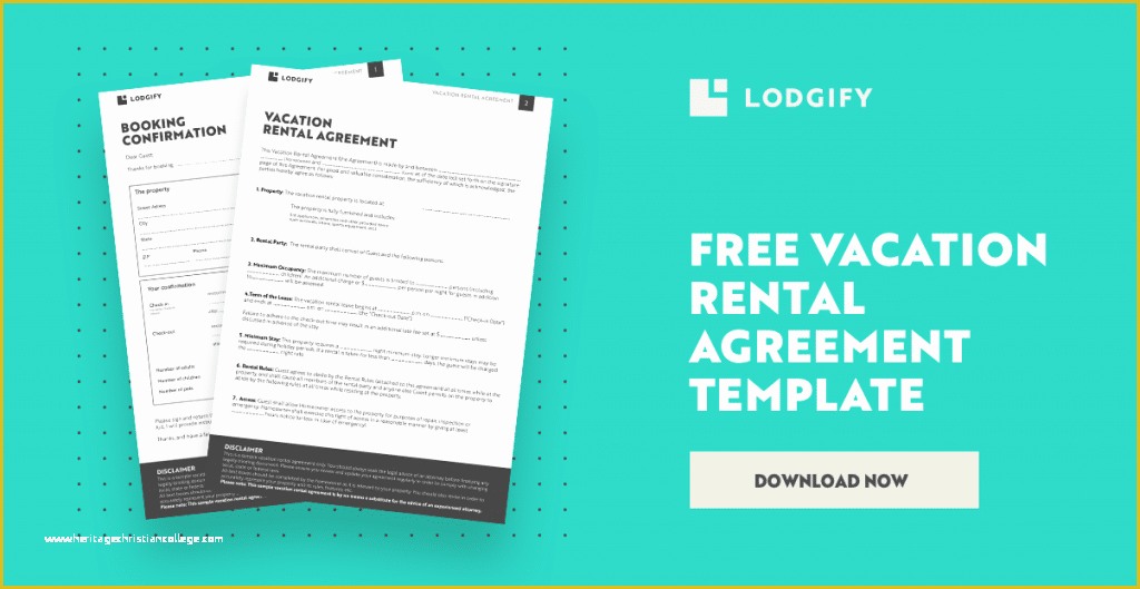 Free Vacation Rental Agreement Template Of Free Download Vacation Rental Agreement Template