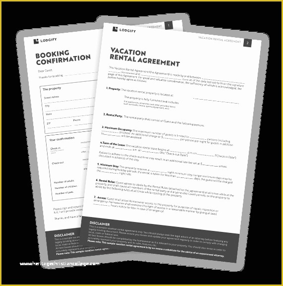 Free Vacation Rental Agreement Template Of Free Download Vacation Rental Agreement Template