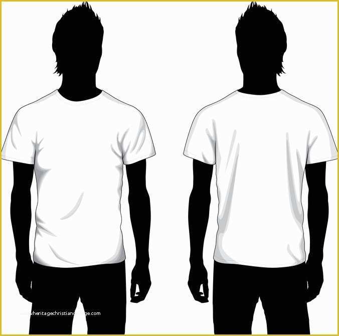 Free Vector Clothing Templates Of Free Vector Boy T Shirt Template Psd Files Vectors