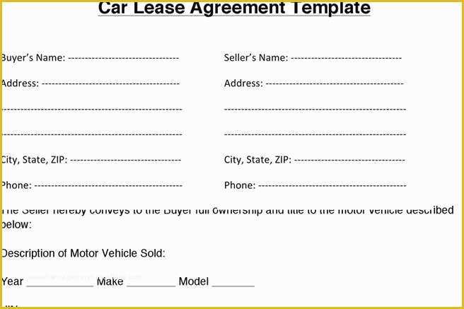 Free Vehicle Rental Agreement Template Of Download Car Lease Agreement for Free Tidytemplates