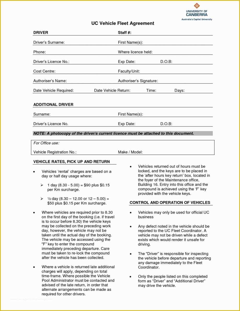 Free Vehicle Rental Agreement Template Of Vehicle Rental Agreement Letter Examples Free Template Uk