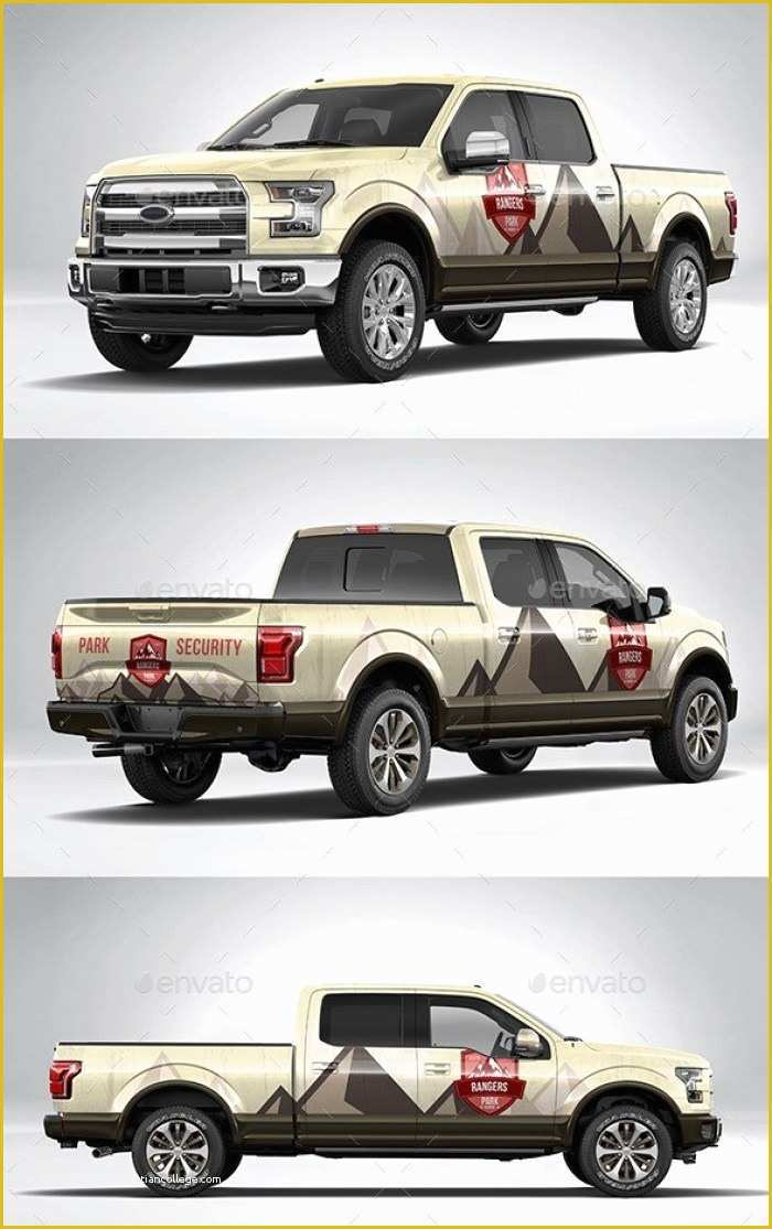 Truck Wrap Templates