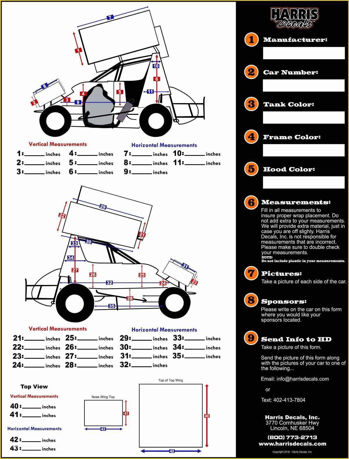 Free Vehicle Templates for Car Wraps Of Fonts