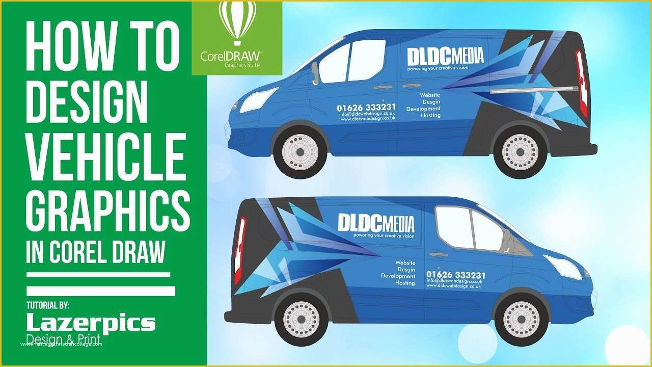 Free Vehicle Templates for Car Wraps Of How to Design Vehicle Graphics Using Corel Draw & Impact