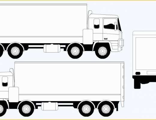 Free Vehicle Templates for Car Wraps Of Introduction Truck Wrap