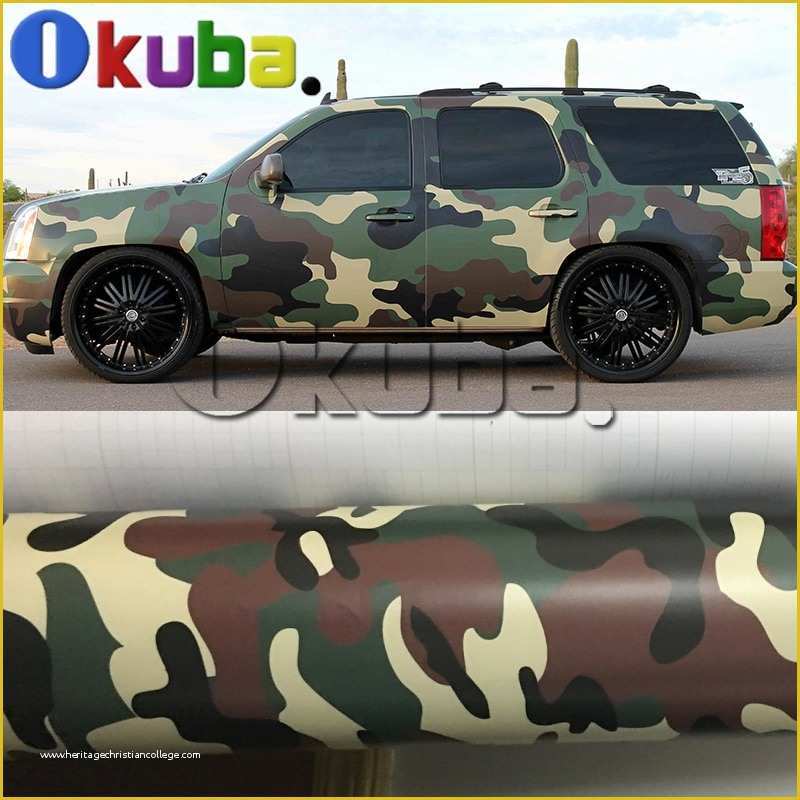Free Vehicle Templates for Car Wraps Of Vehicle Wrap Vinyl Camo Truck Wraps with Air Bubble Free