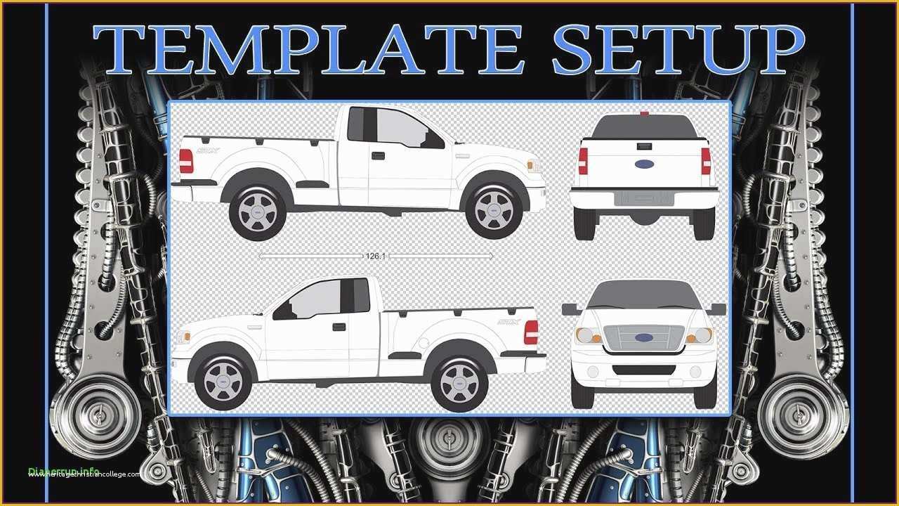 Free Vehicle Wrap Templates Download Of Fresh Free Vehicle Templates for Wraps
