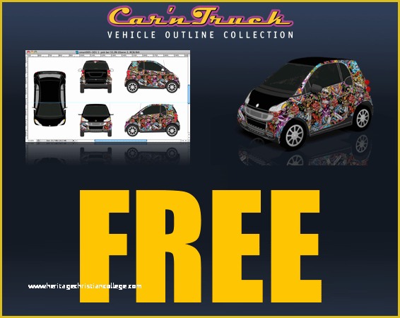 Free Vehicle Wrap Templates Download Of Vehicle Templates Vehicle Wraps