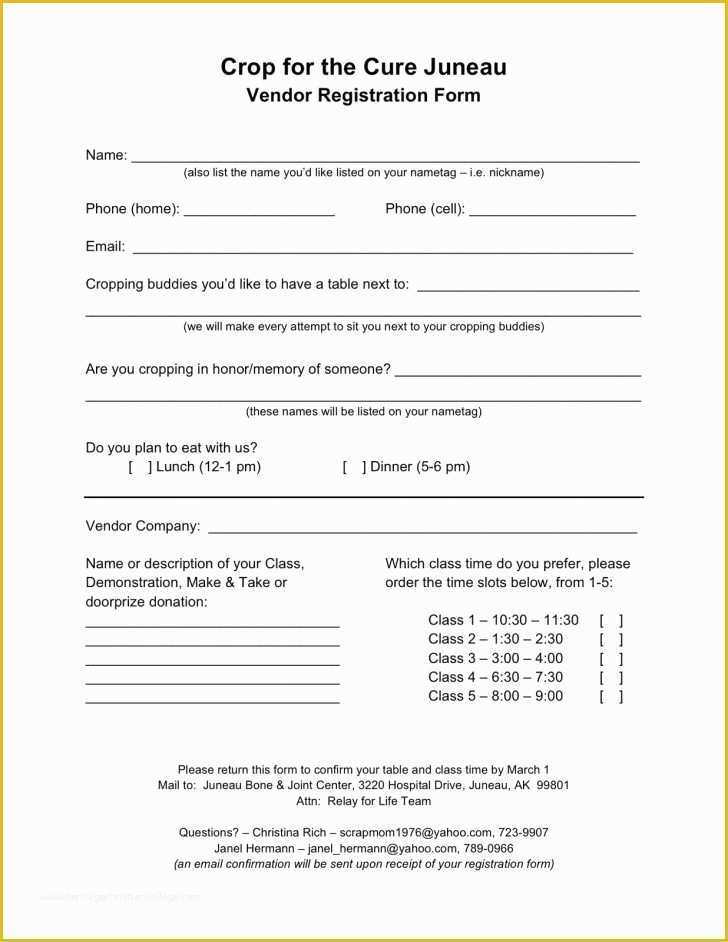 Free Vendor Application form Template Of form Vendor Registration form