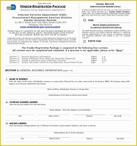 Free Vendor Application form Template Of Vendor Application Template – 9 Free Word Pdf Documents