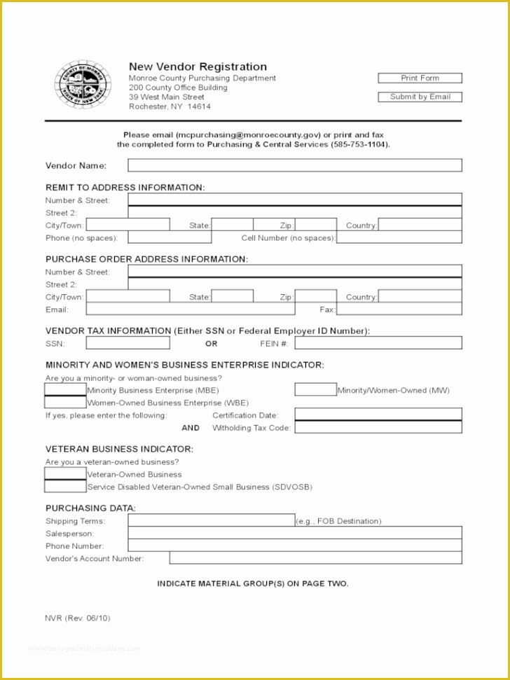 Free Vendor Application form Template Of Vendor Registration form 6 Free Templates In Pdf Word