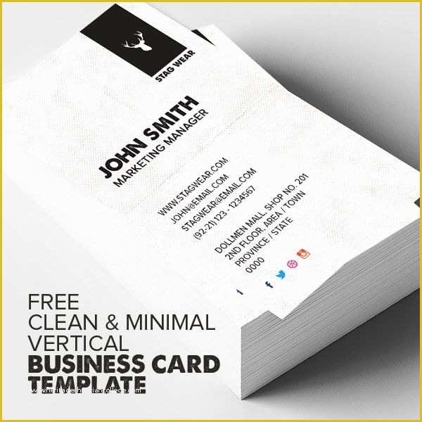 Free Vertical Business Card Template Of Freebie – Vertical Business Card Psd Template Vertical