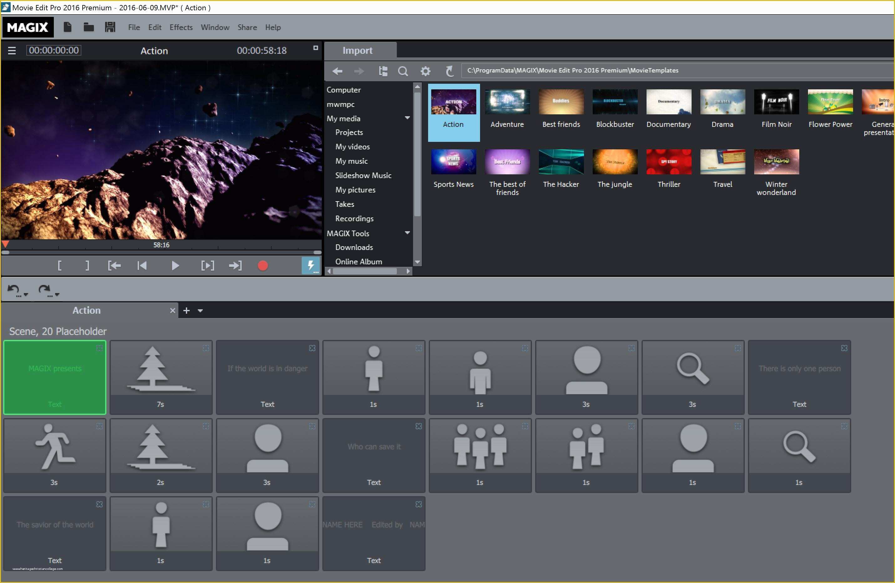 Free Video Editing Templates Of Magix Movie Edit Pro Premium Review & Rating