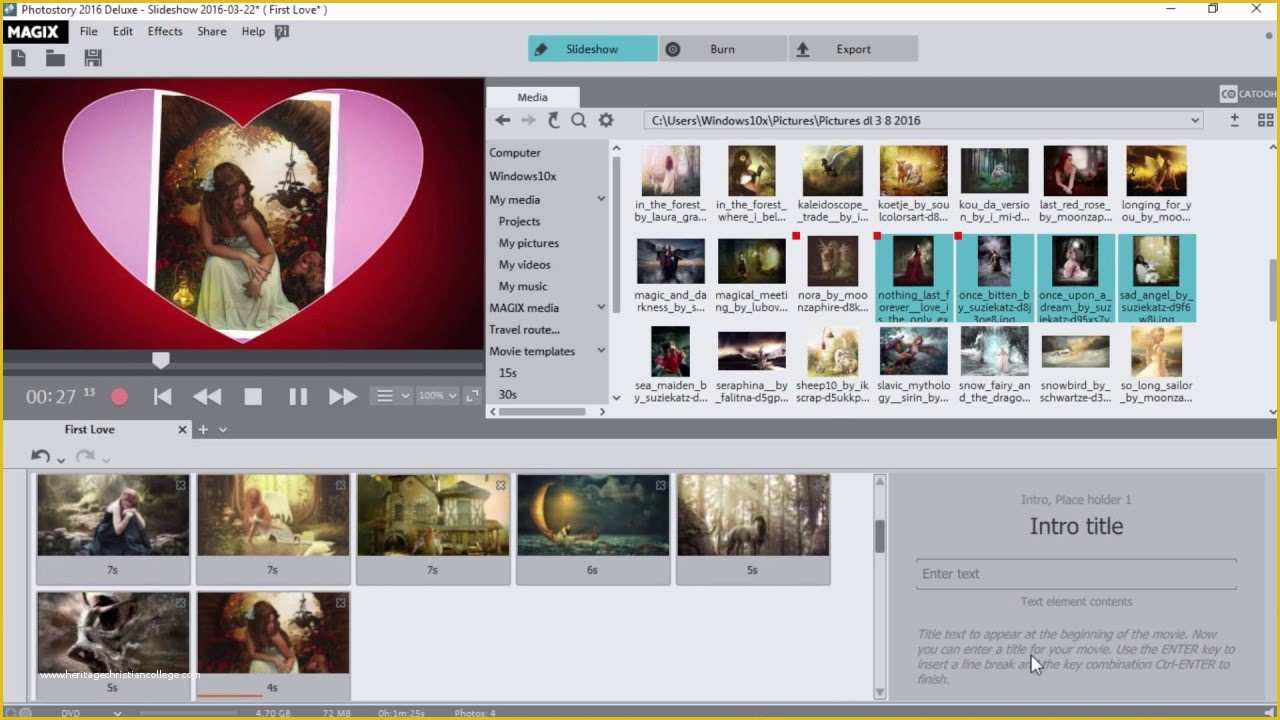 Free Video Editing Templates Of Magix Story 2016 Deluxe Movie Template