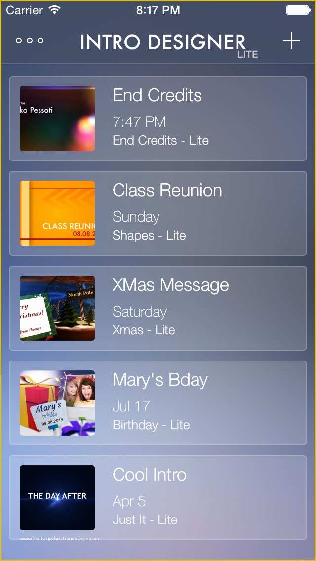 Free Video Intro Templates iMovie Of Download Intro Designer Lite Create Intros for iMovie