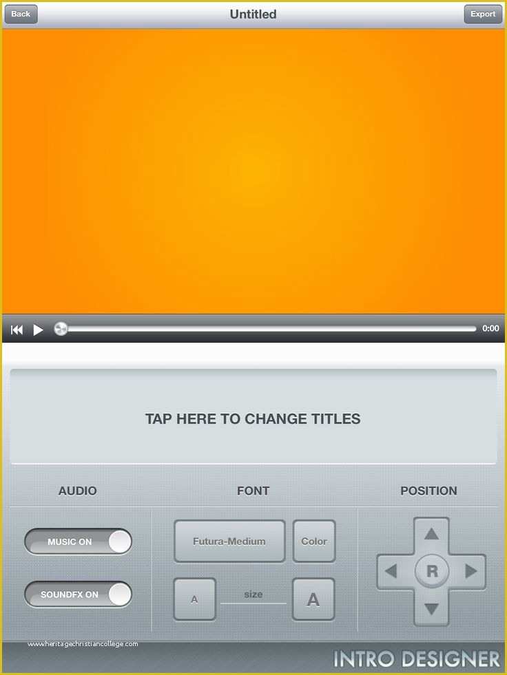 Free Video Intro Templates iMovie Of Intro Designer for Ipad Free iMovie Video Effects On Ios