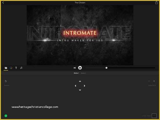 Free Video Intro Templates iMovie Of Intromate Intro Maker for iMovie On the App Store