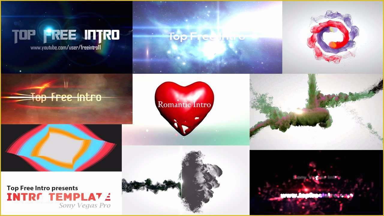 Free Video Intro Templates Of top 10 Intro Template sony Vegas Pro 13 2016 Download Free