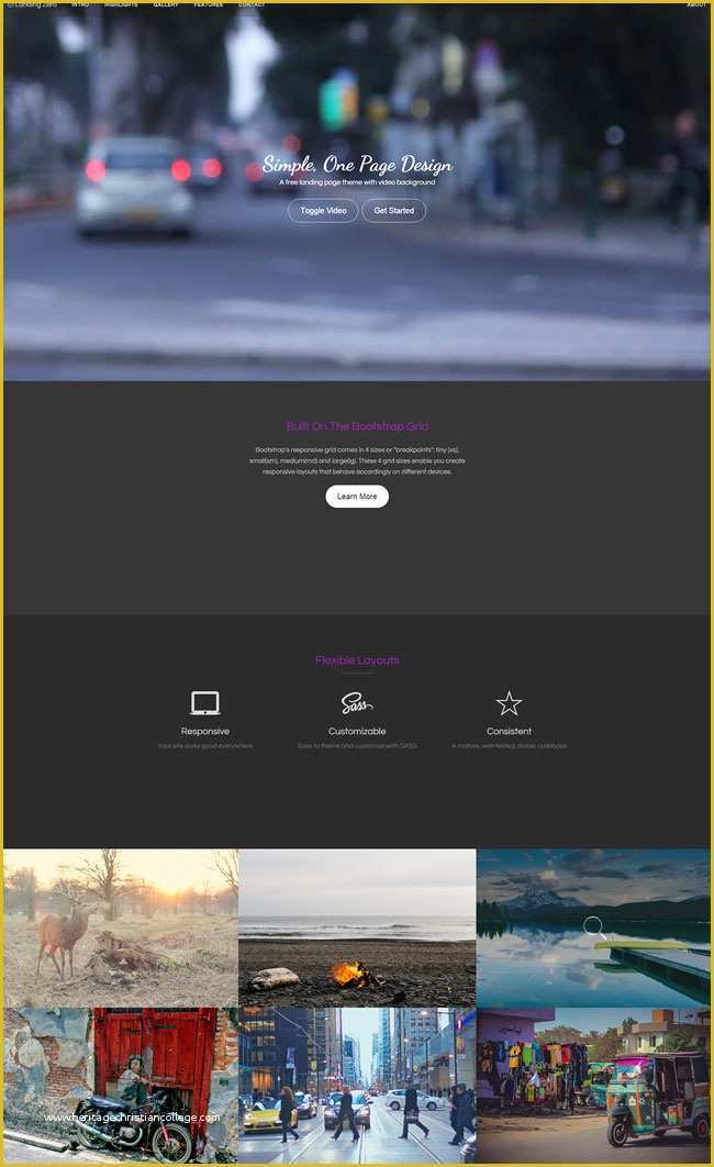 Free Video Landing Page Templates Of 25 Free HTML Landing Page Templates 2017 Designmaz