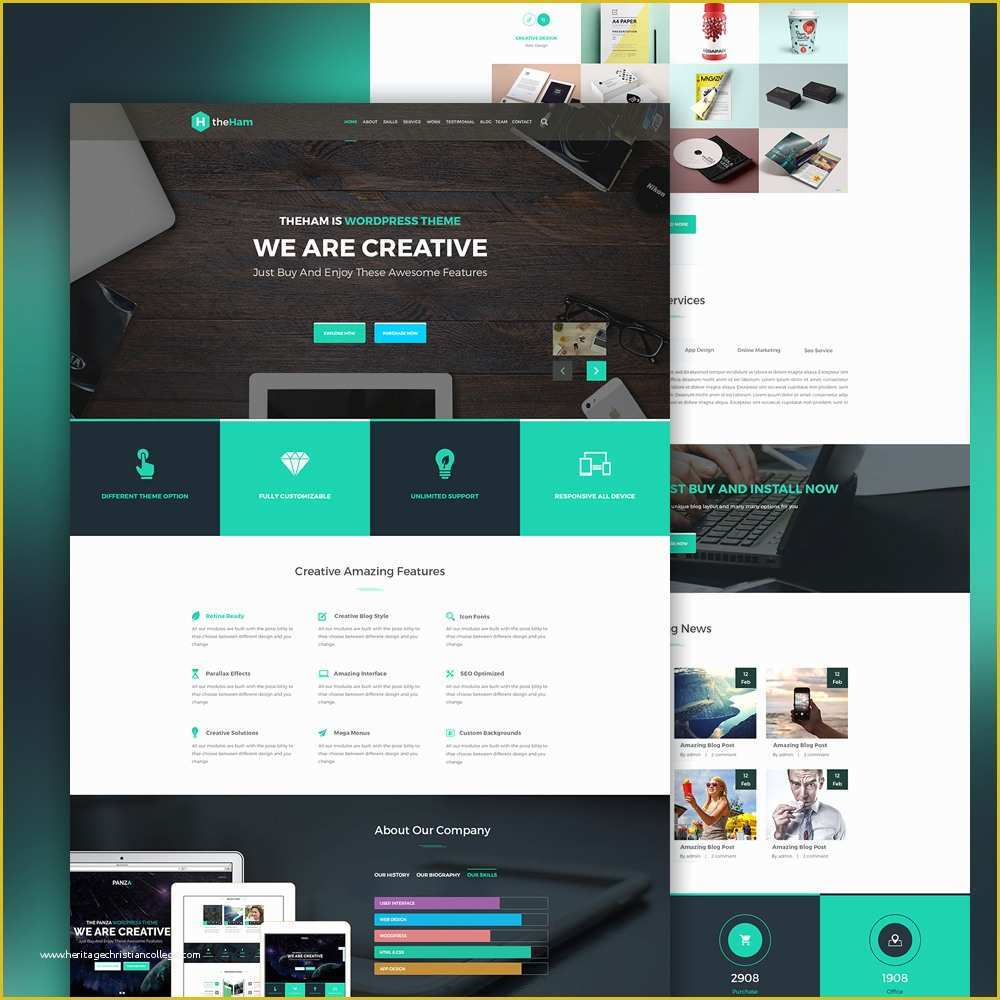 Free Video Landing Page Templates Of Download Free Creative Landing Page Template Free Psd