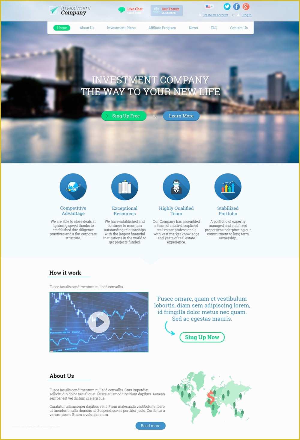 Free Video Landing Page Templates Of Free Landing Page Templates