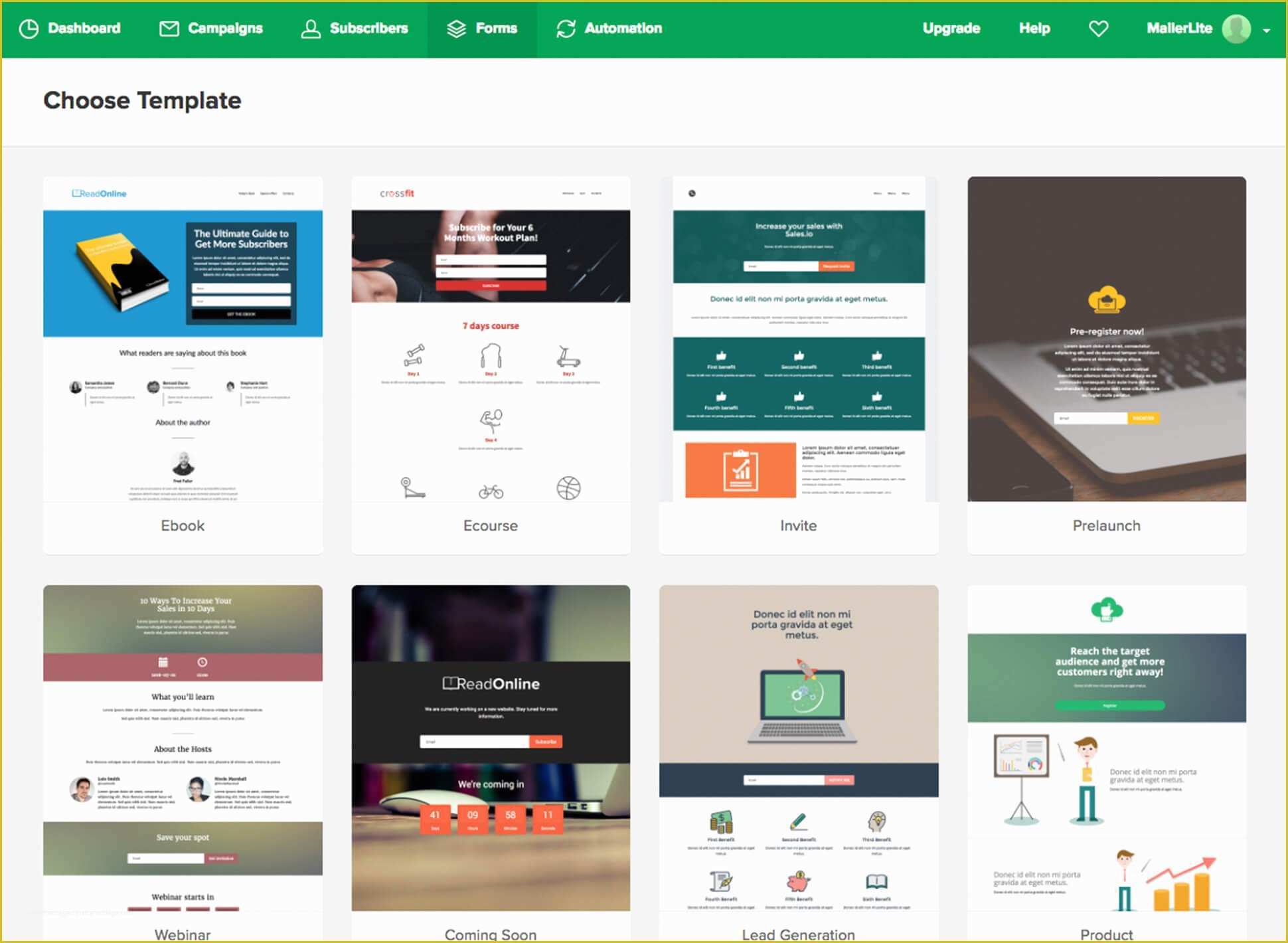Free Video Landing Page Templates Of Landing Page Builder Drag and Drop Editor Mailerlite