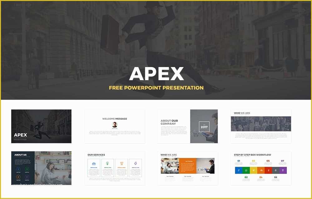 Free Video Presentation Templates Of Apex Free Powerpoint Template