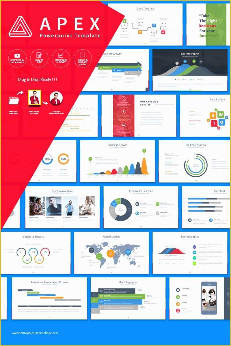 Free Video Presentation Templates Of Apex Presentation Powerpoint Template