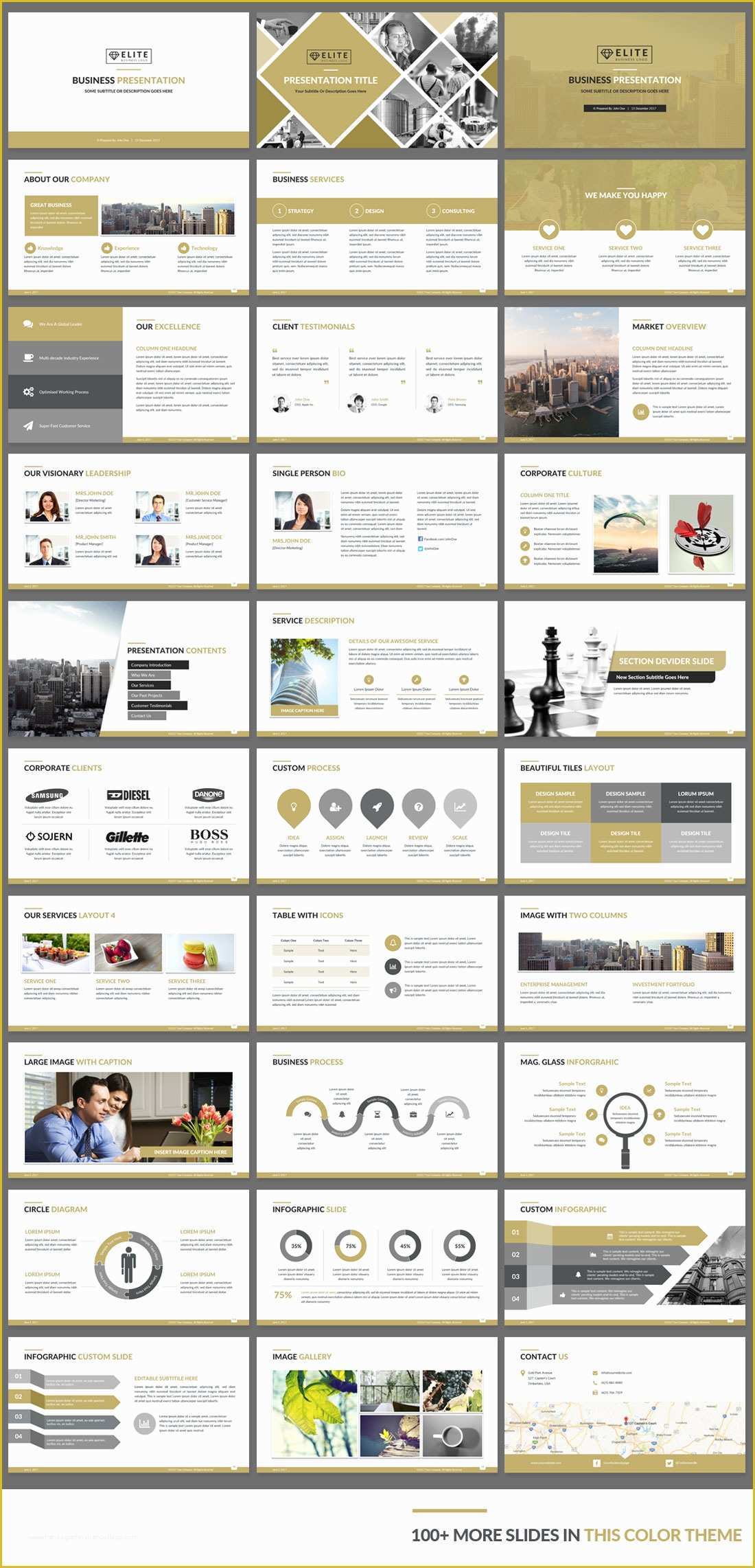 Free Video Presentation Templates Of Elite Corporate Powerpoint Template Makes Your